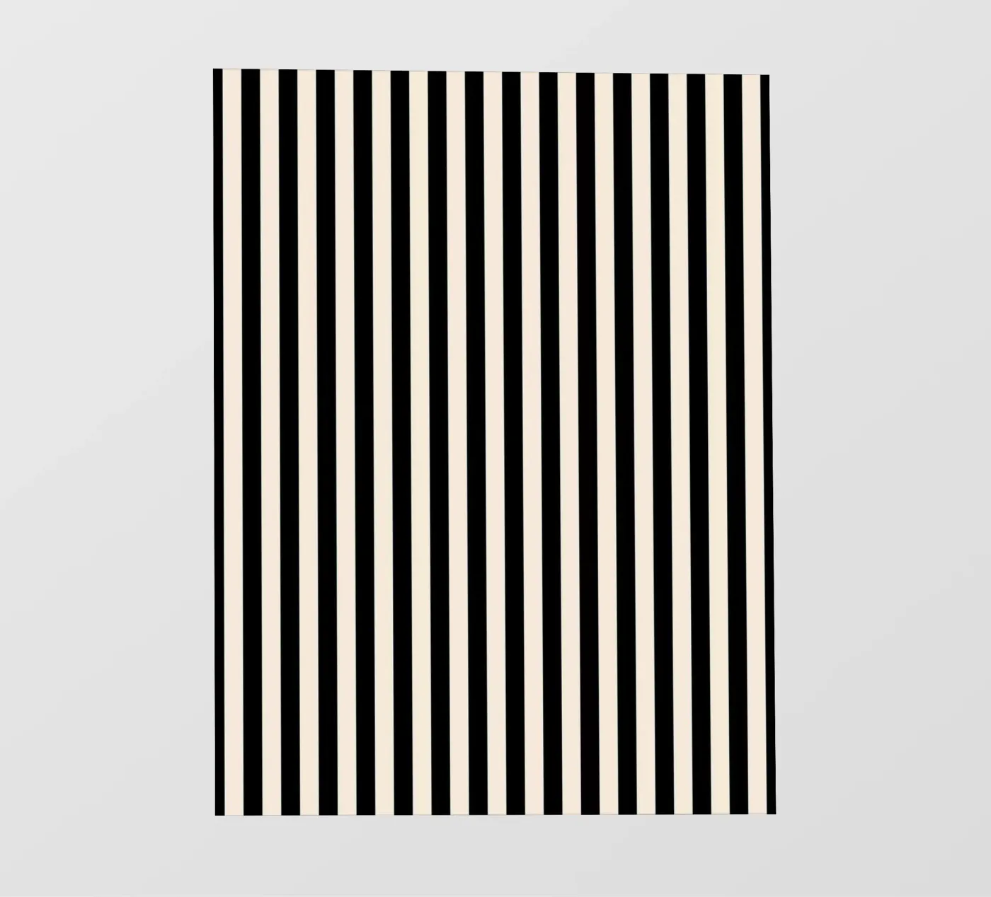 Minimal Basic Bold Stripes | Nero e Avorio pellicola backlit da Beauty in Simplicity
