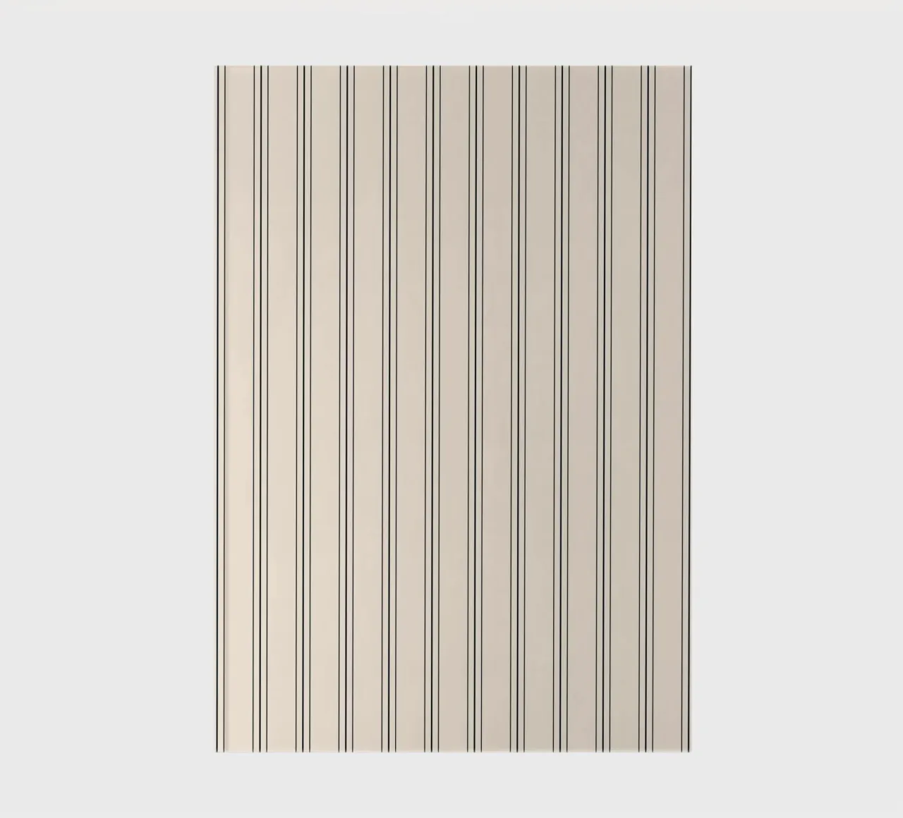 Minimal Classic Scandi a righe miste | Nero su avorio diario da Beauty in Simplicity