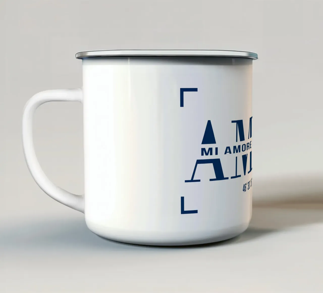 Ambri Mi Amore tazza in smalto da HCAP Fanshop