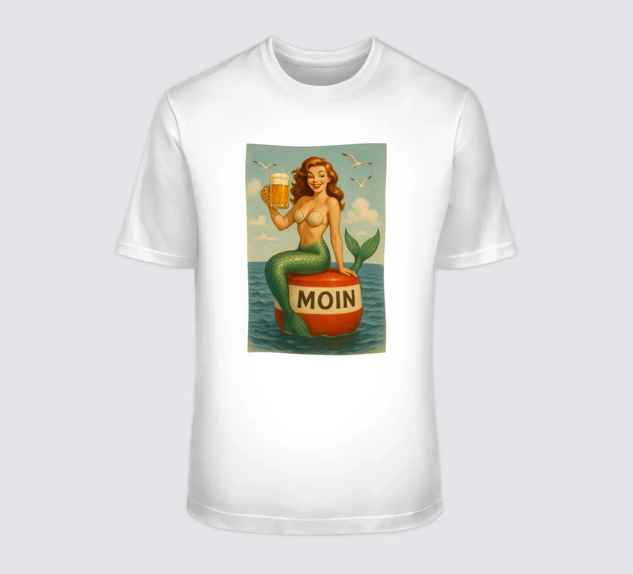 Nixe mit Bier t-shirt da Fies&Fein