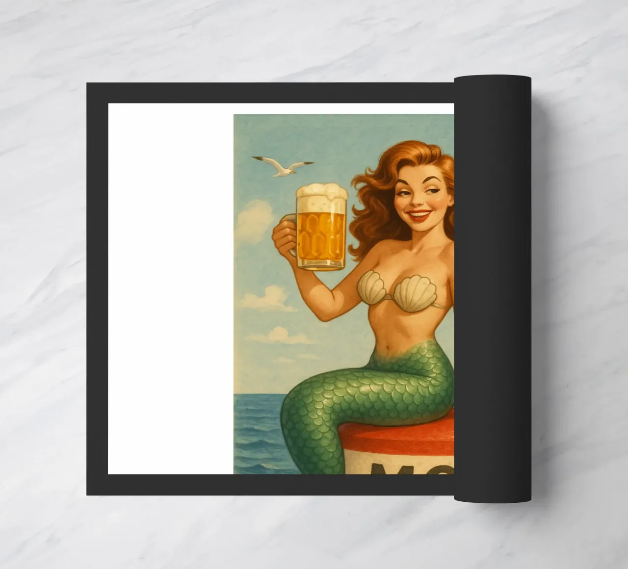 Nixe mit Bier zerbino da Fies&Fein