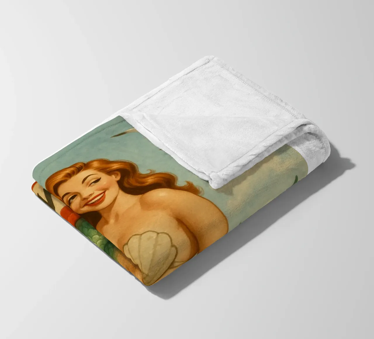 Nixe mit Bier coperta in pile da Fies&Fein