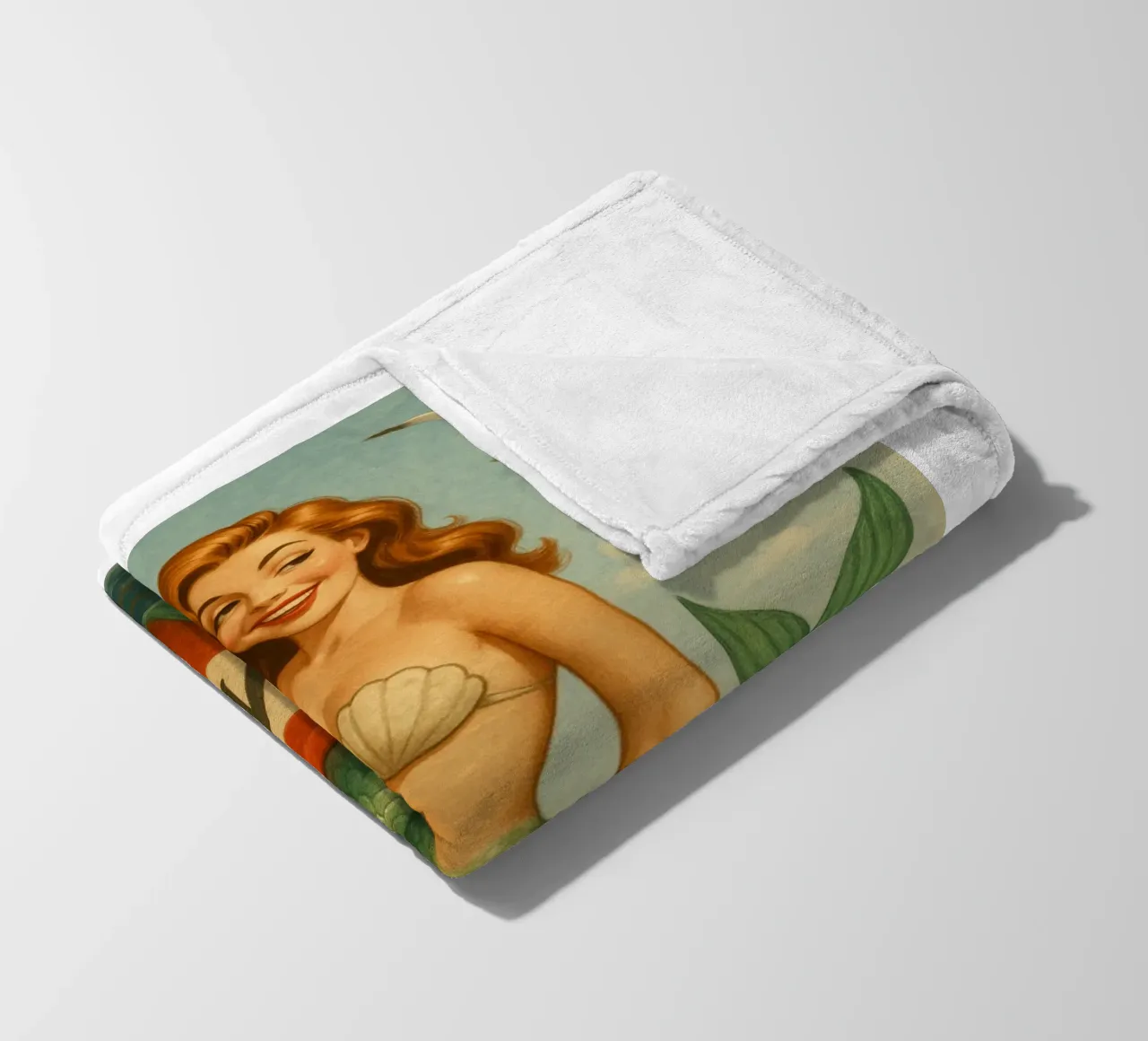 Nixe mit Bier coperta in pile da Fies&Fein