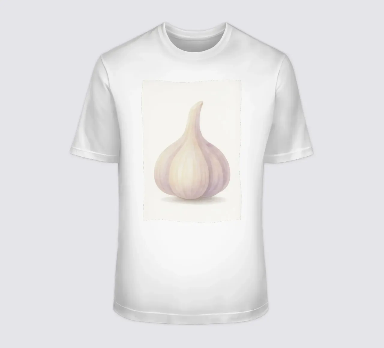 Cute Garlic – Smiley Veggie for Kids t-shirt by Attaboy Dsgn