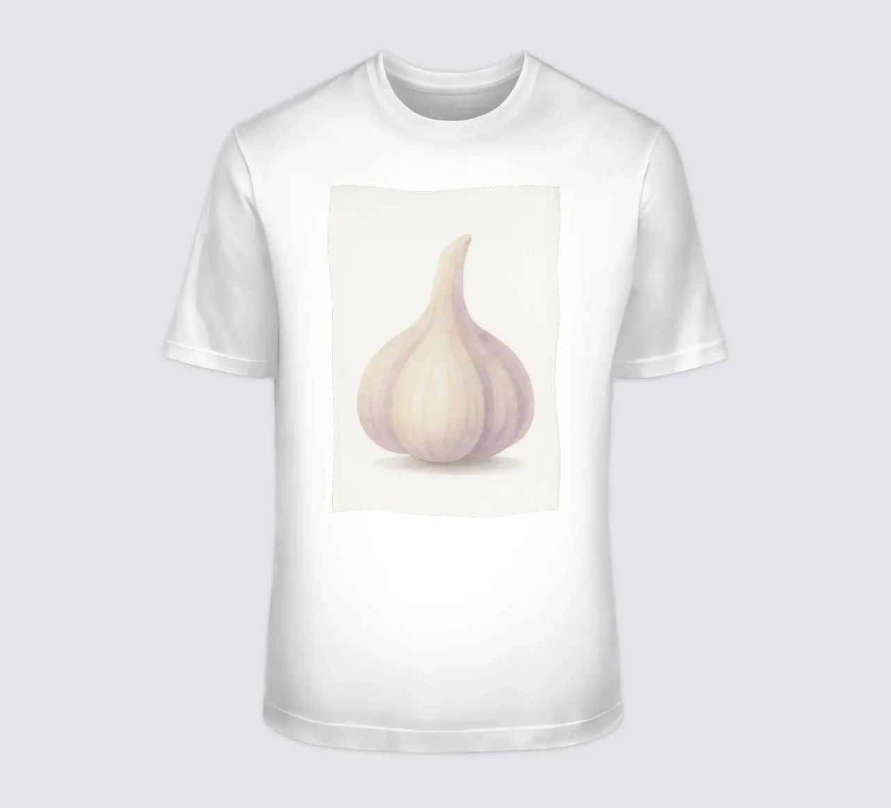 Cute Garlic – Smiley Veggie for Kids t-shirt by Attaboy Dsgn