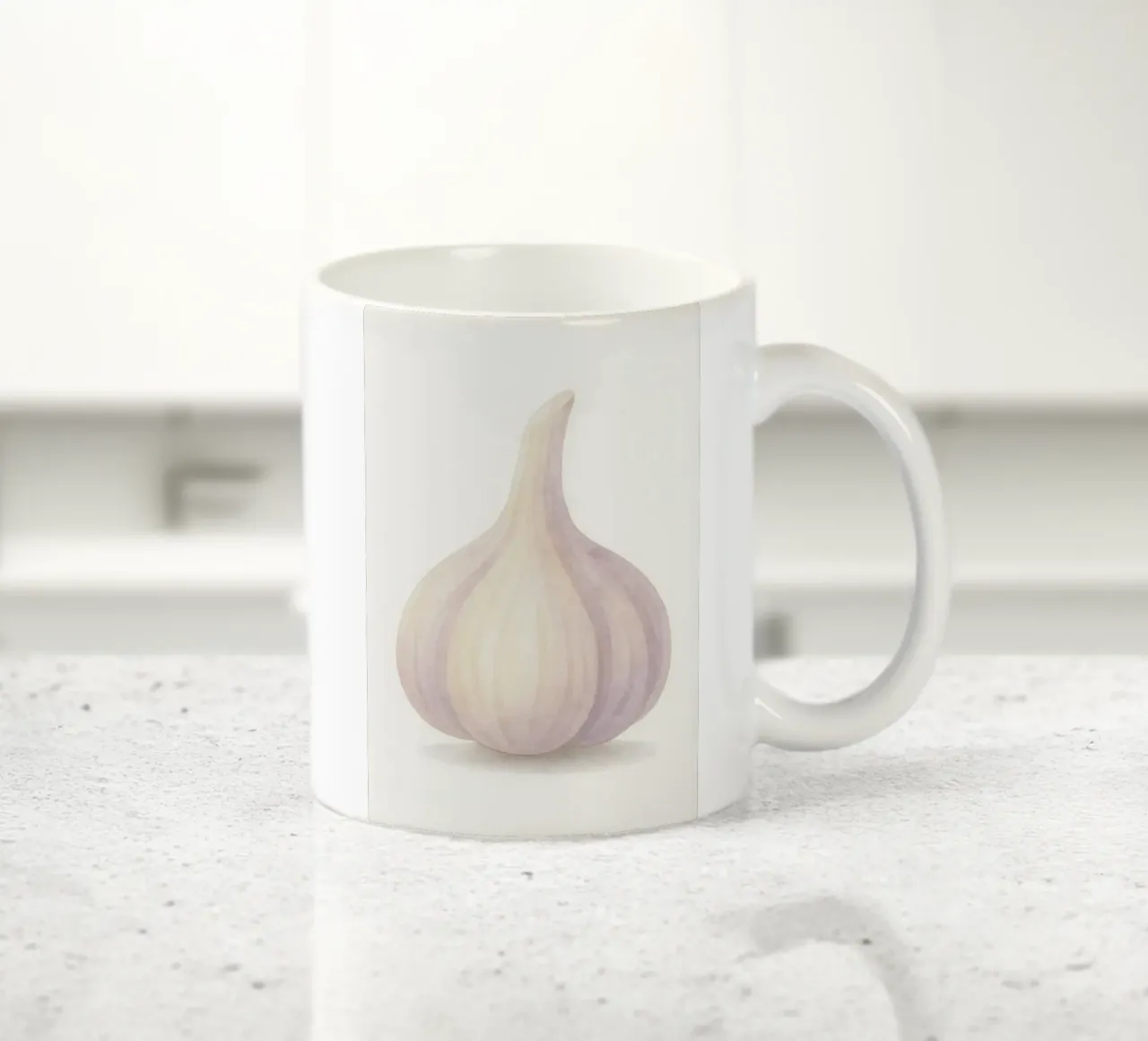 Cute Garlic – Smiley Veggie for Kids ceramic mug by Attaboy Dsgn