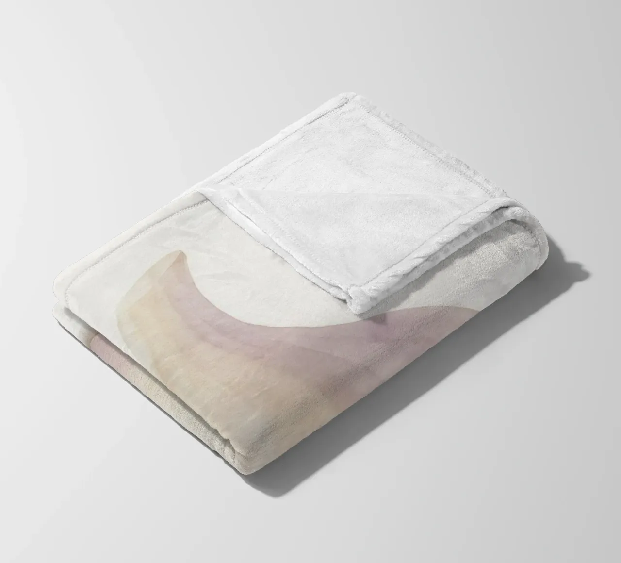 Cute Garlic – Smiley Veggie for Kids fleece blanket by Attaboy Dsgn