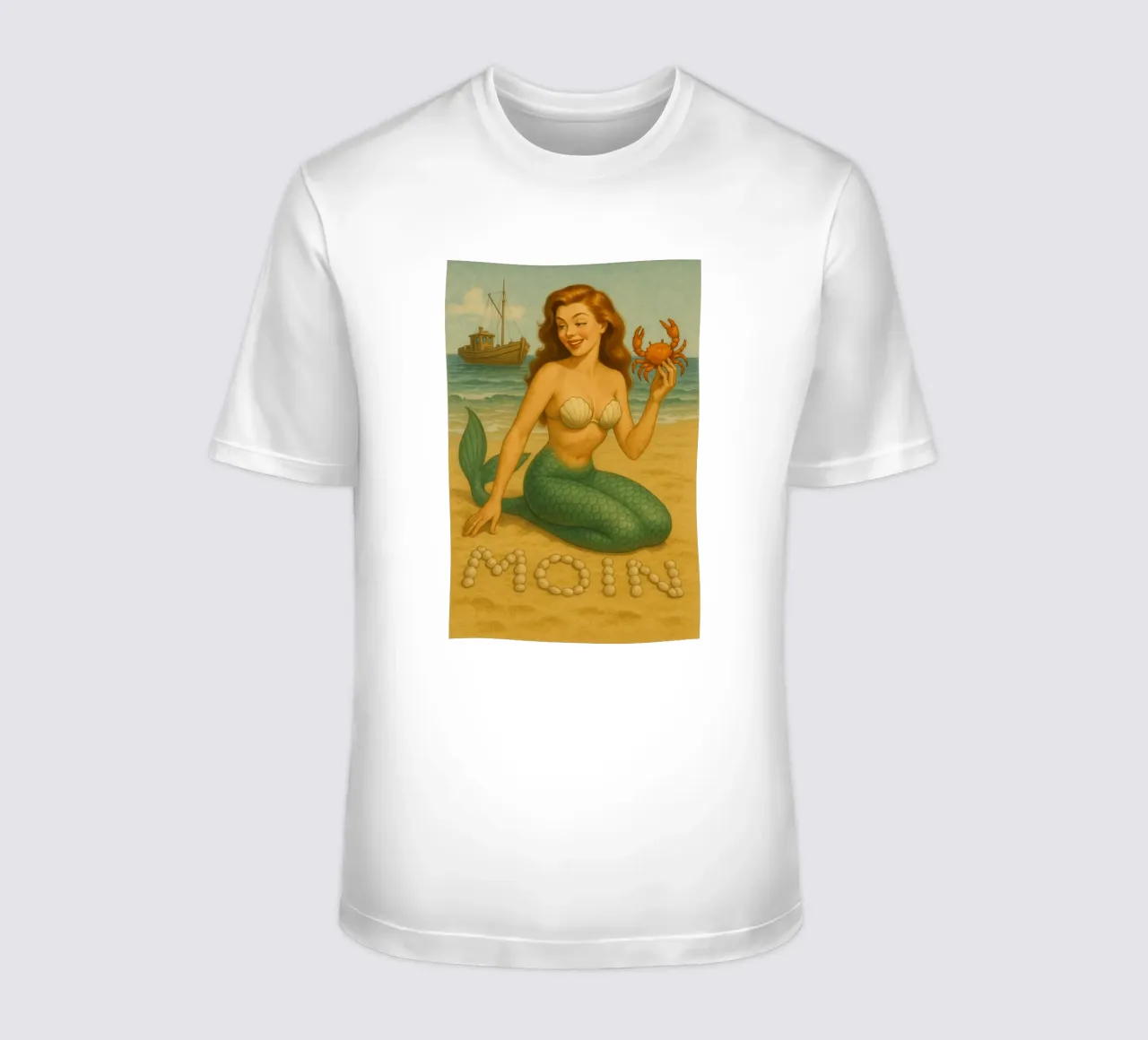Nixe mit Krabbe t-shirt da Fies&Fein