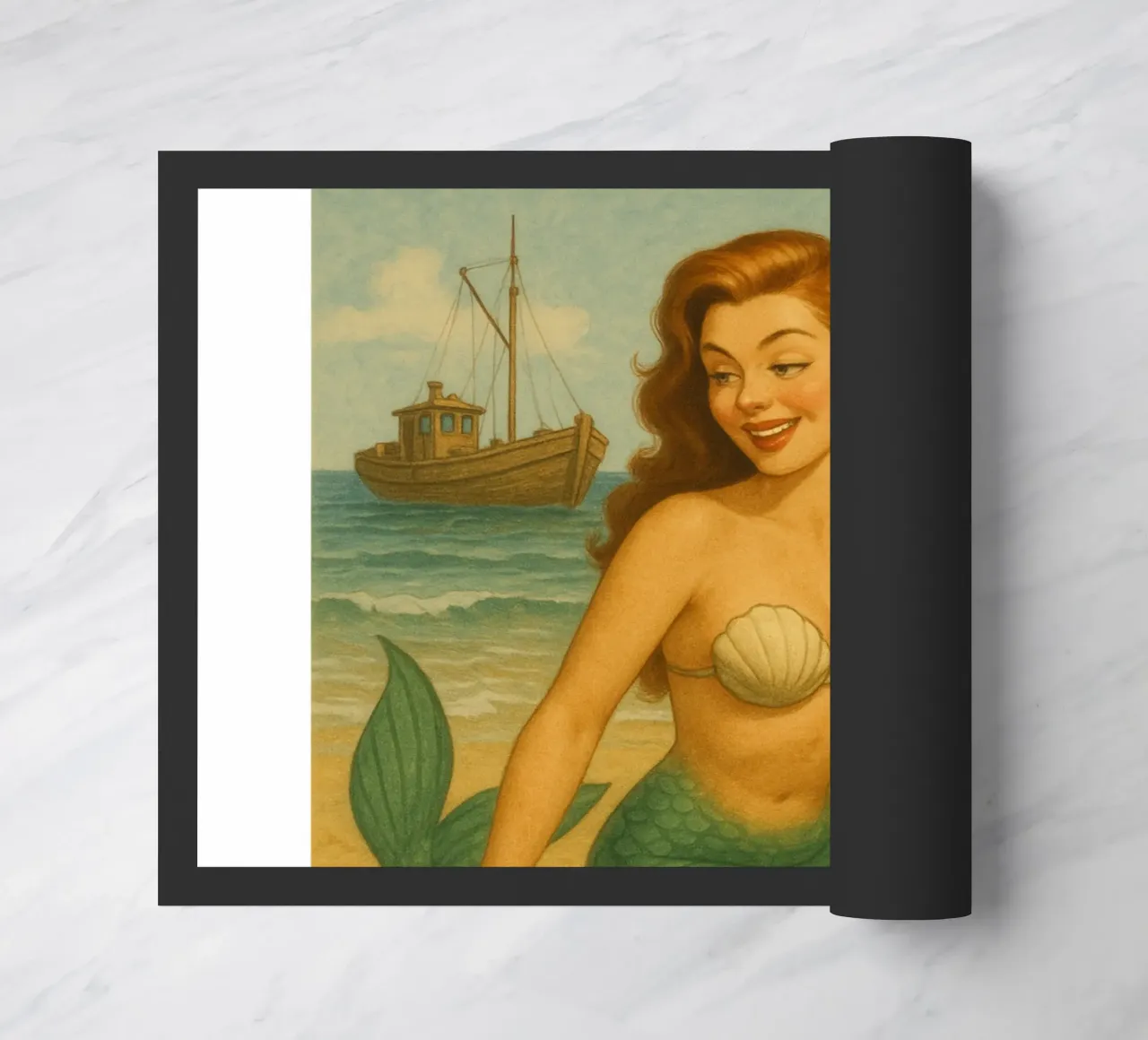 Nixe mit Krabbe zerbino da Fies&Fein