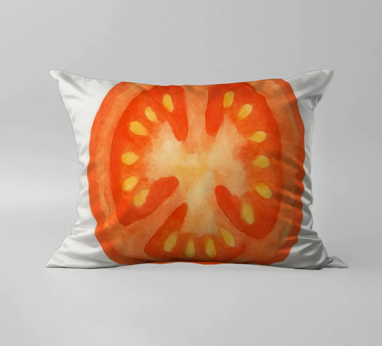 Tomato Slice cuscino da Attaboy Dsgn