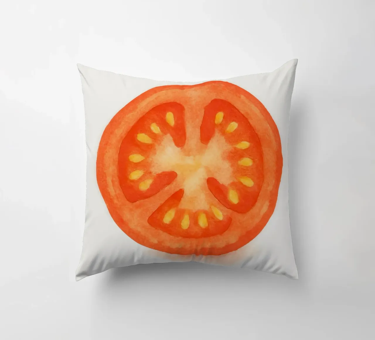 Tomato Slice cuscino da Attaboy Dsgn