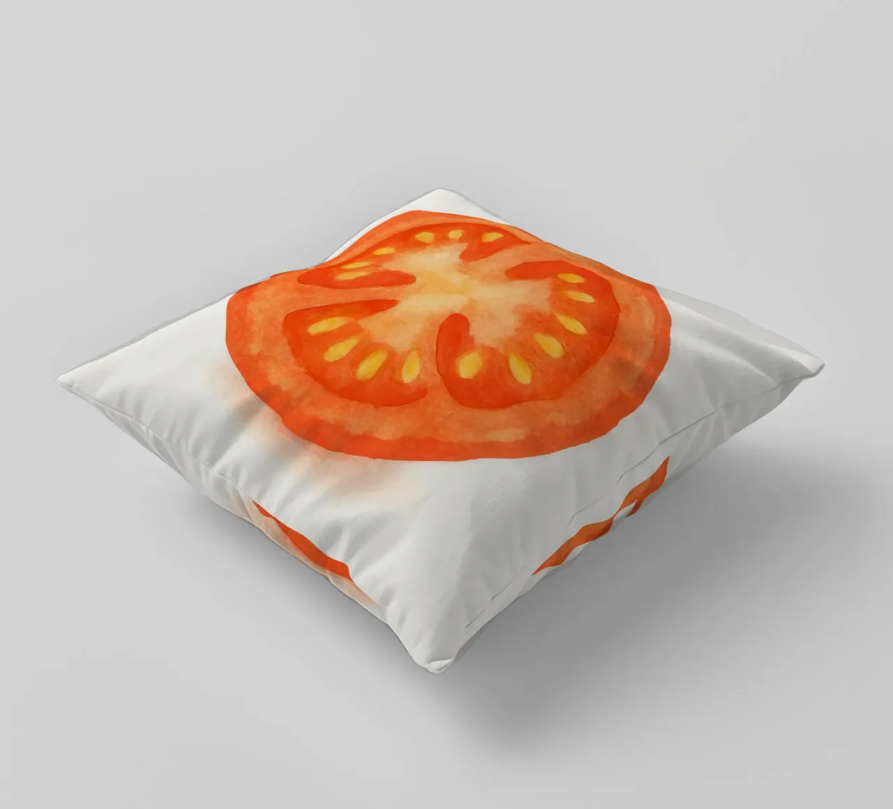 Tomato Slice cuscino da Attaboy Dsgn