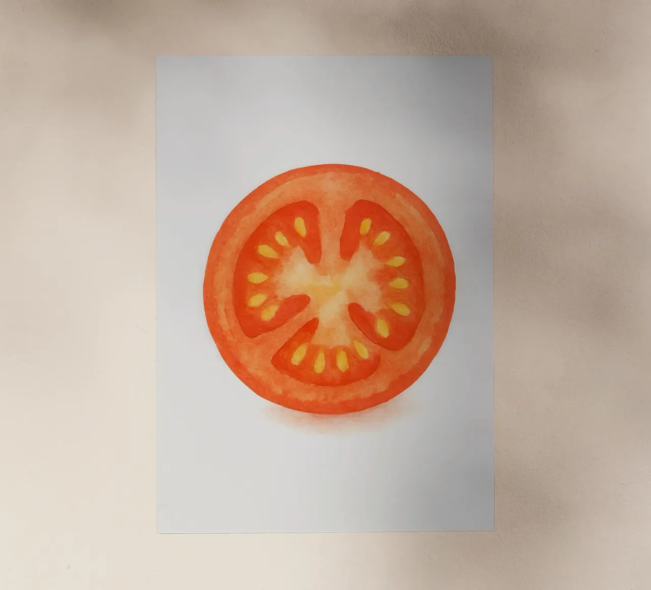 Tomato Slice pellicola backlit da Attaboy Dsgn