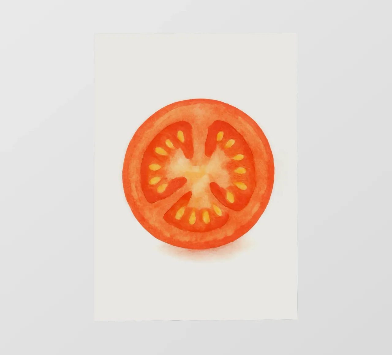 Tomato Slice pellicola backlit da Attaboy Dsgn