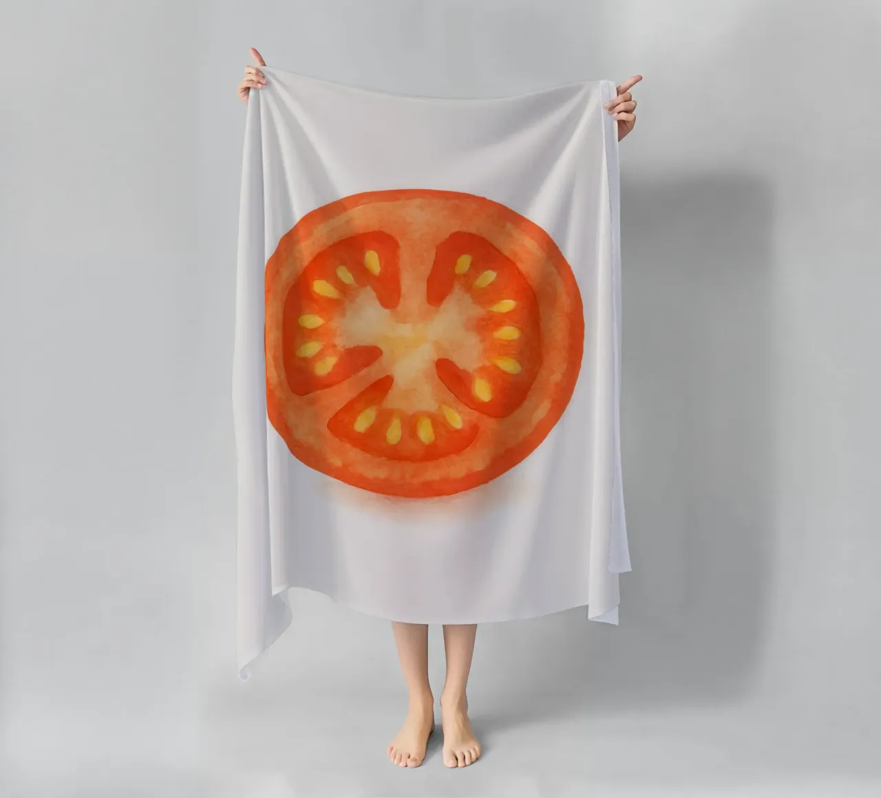 Tomato Slice telo mare da Attaboy Dsgn