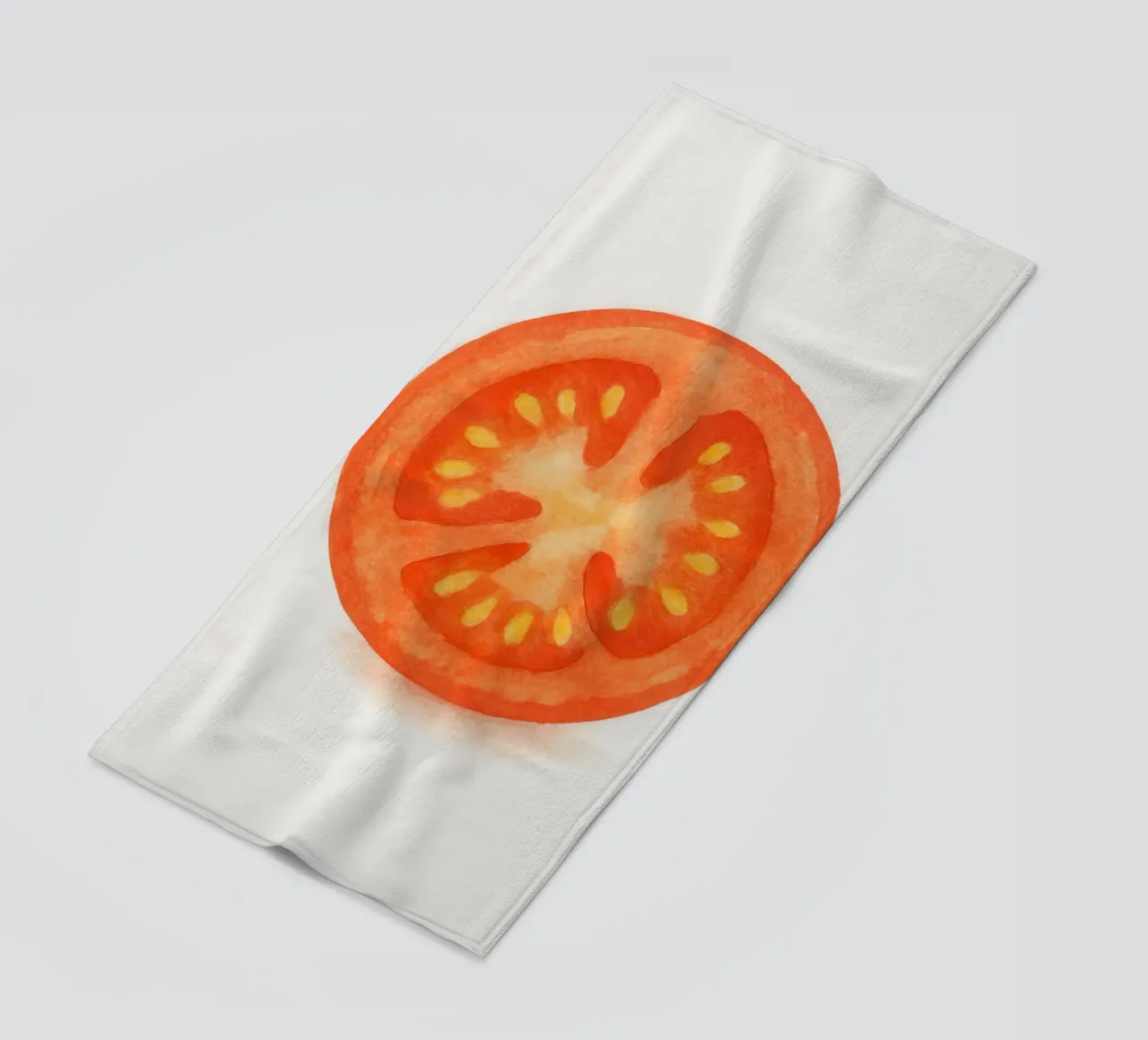 Tomato Slice telo mare da Attaboy Dsgn