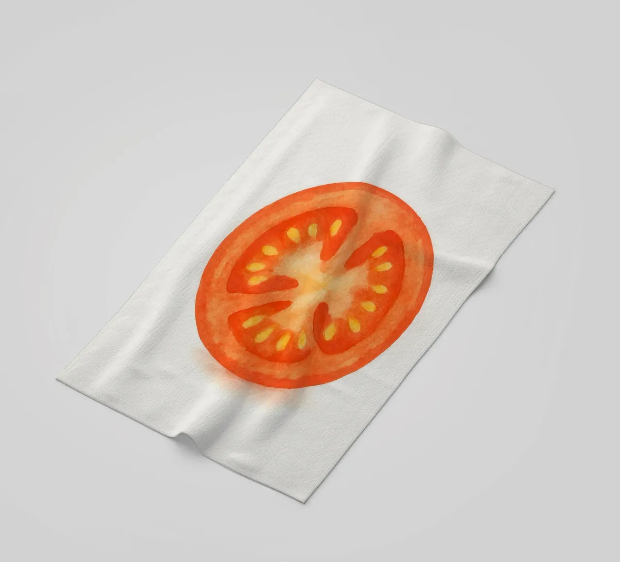 Tomato Slice telo mare da Attaboy Dsgn