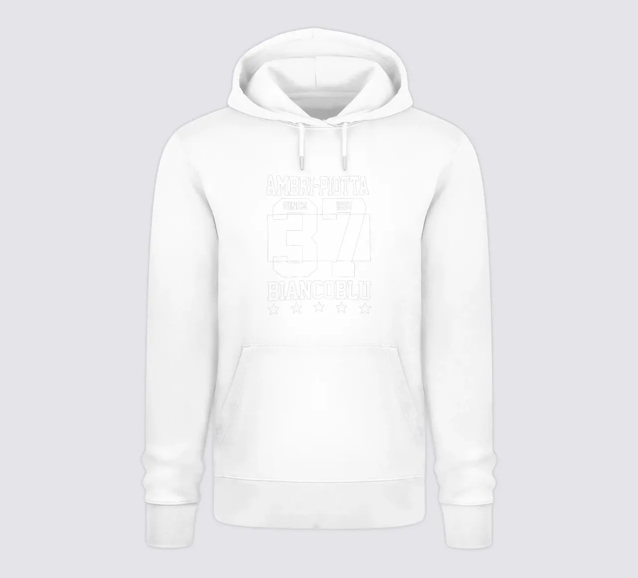 HCAP Biancoblu felpa con cappuccio da HCAP Fanshop