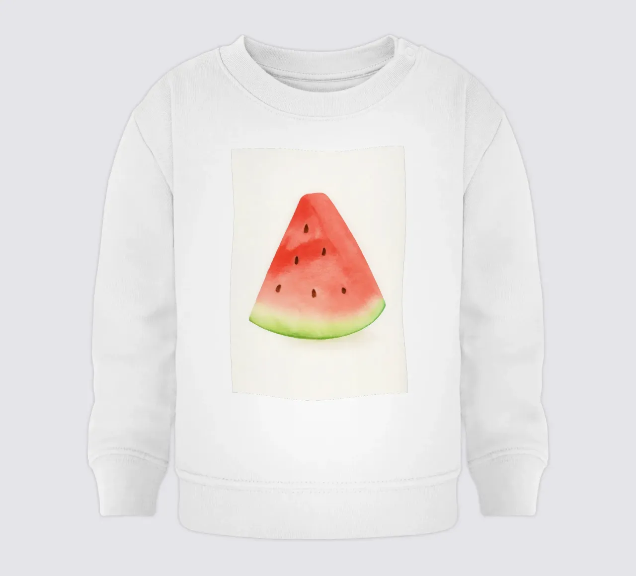 Watermelon Slice Delight felpa neonato da Attaboy Dsgn