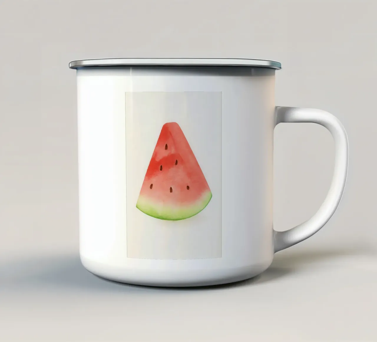 Watermelon Slice Delight tazza in smalto da Attaboy Dsgn