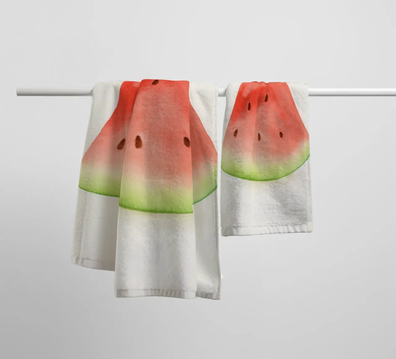 Watermelon Slice Delight asciugamano da bagno da Attaboy Dsgn