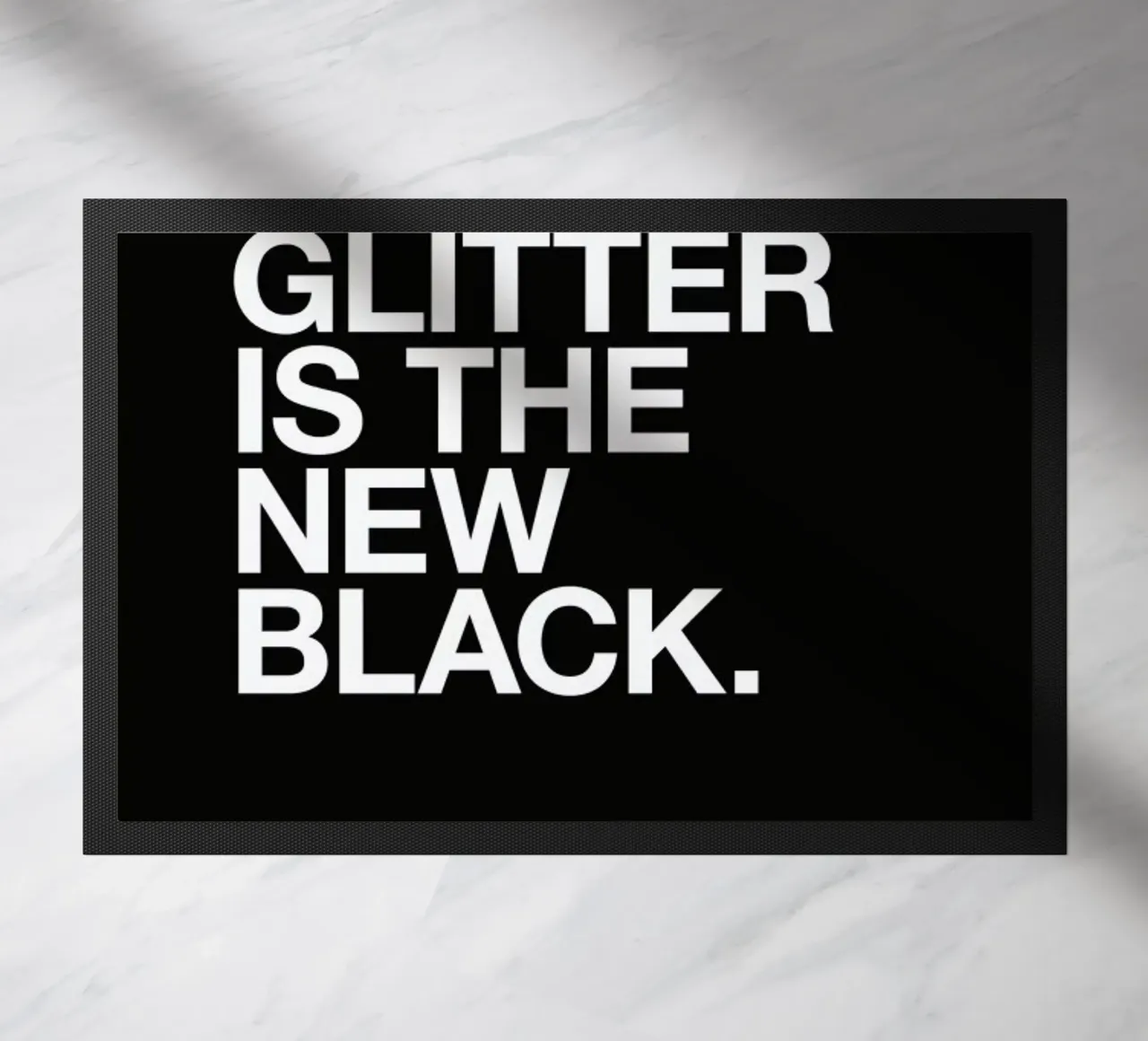 Glitter deurmat van Studio One