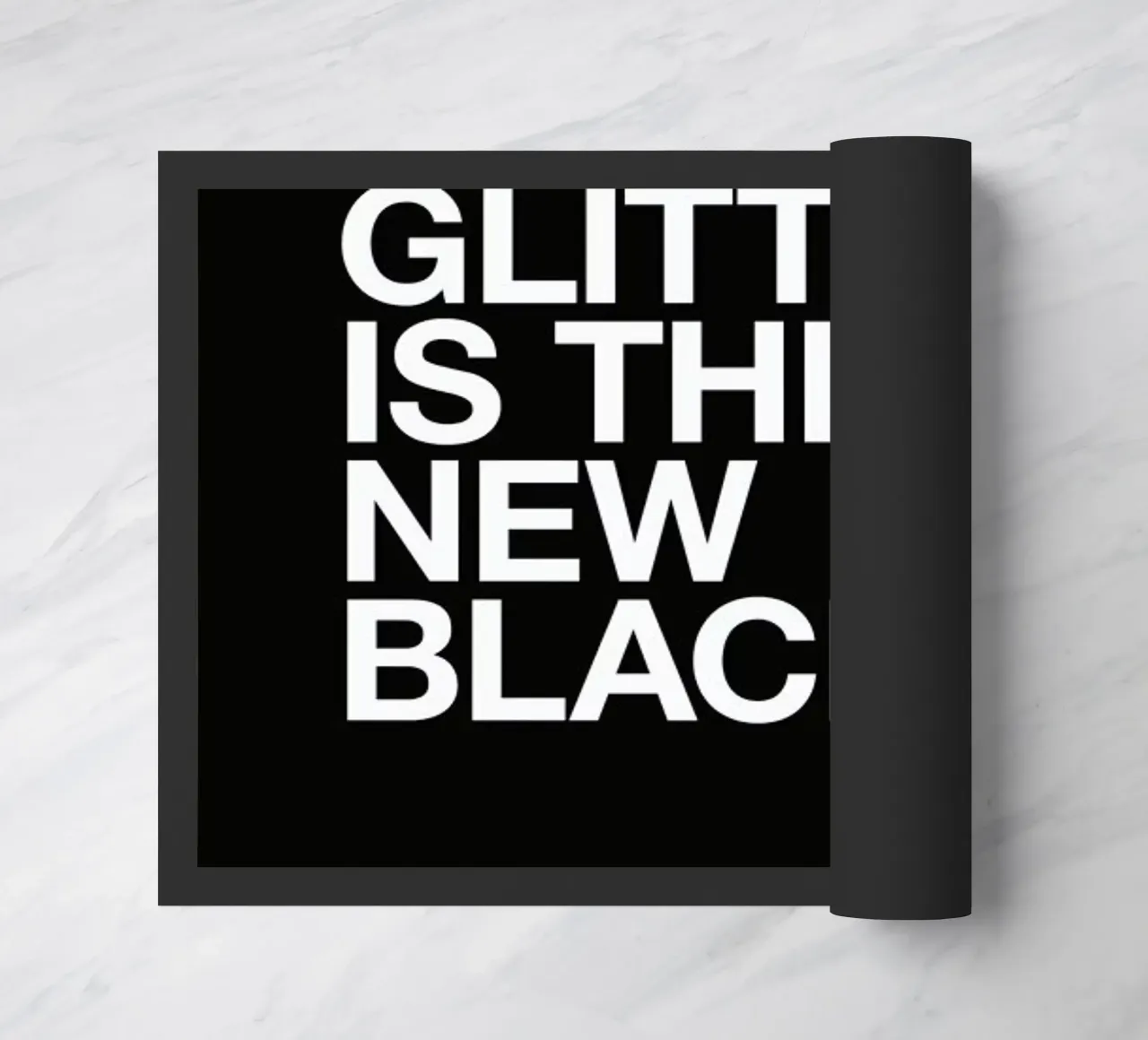 Glitter deurmat van Studio One