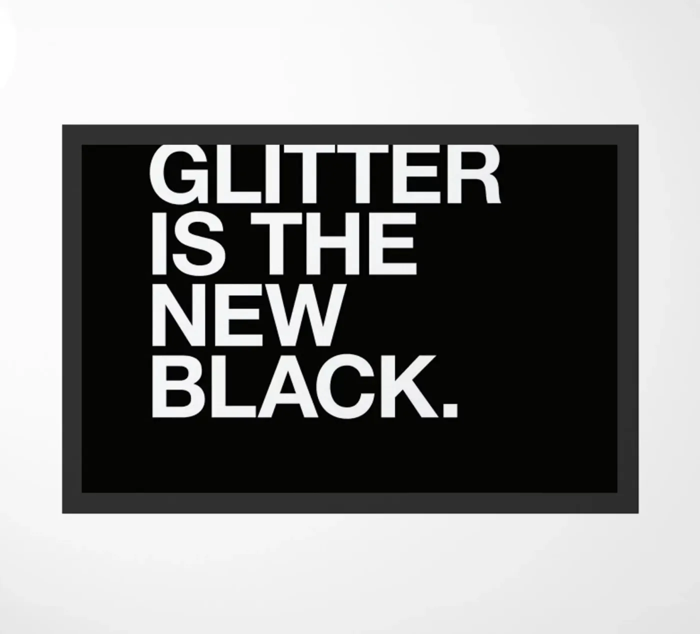 Glitter zerbino da Studio One