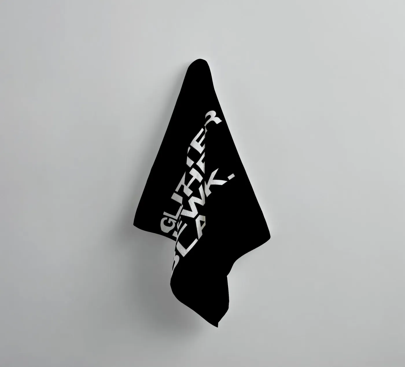 Glitter badhanddoek van Studio One