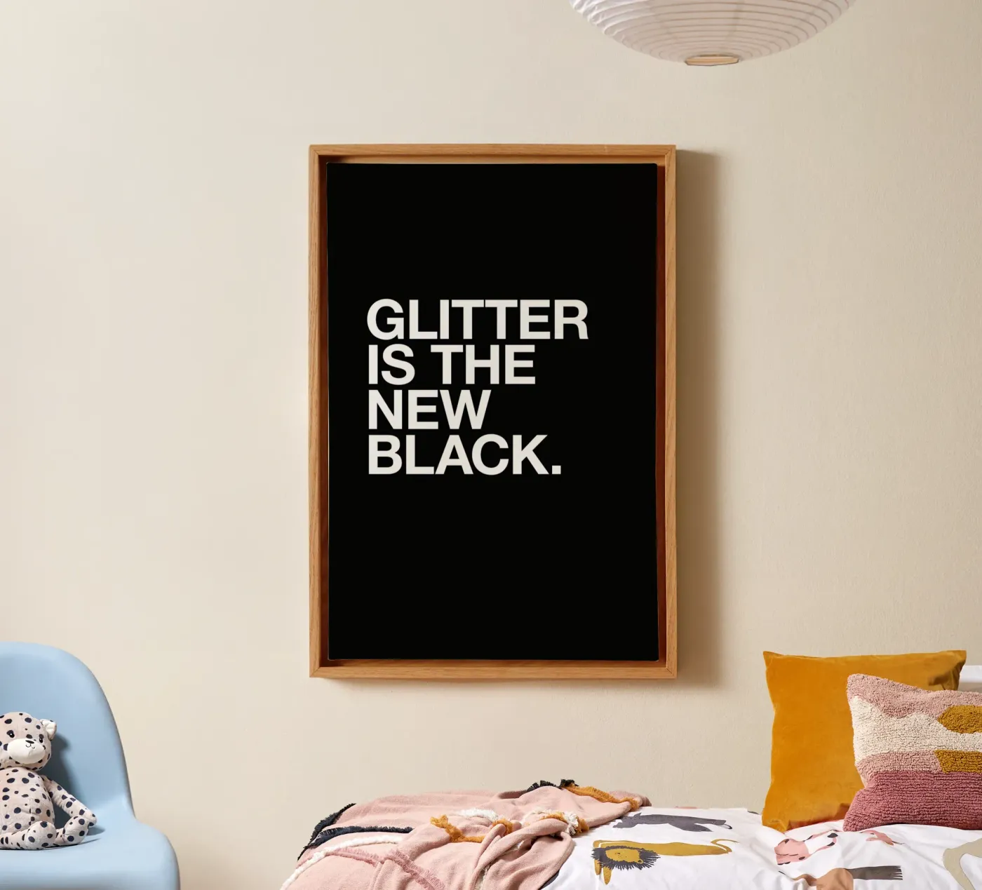 Glitter Leinwand von Studio One