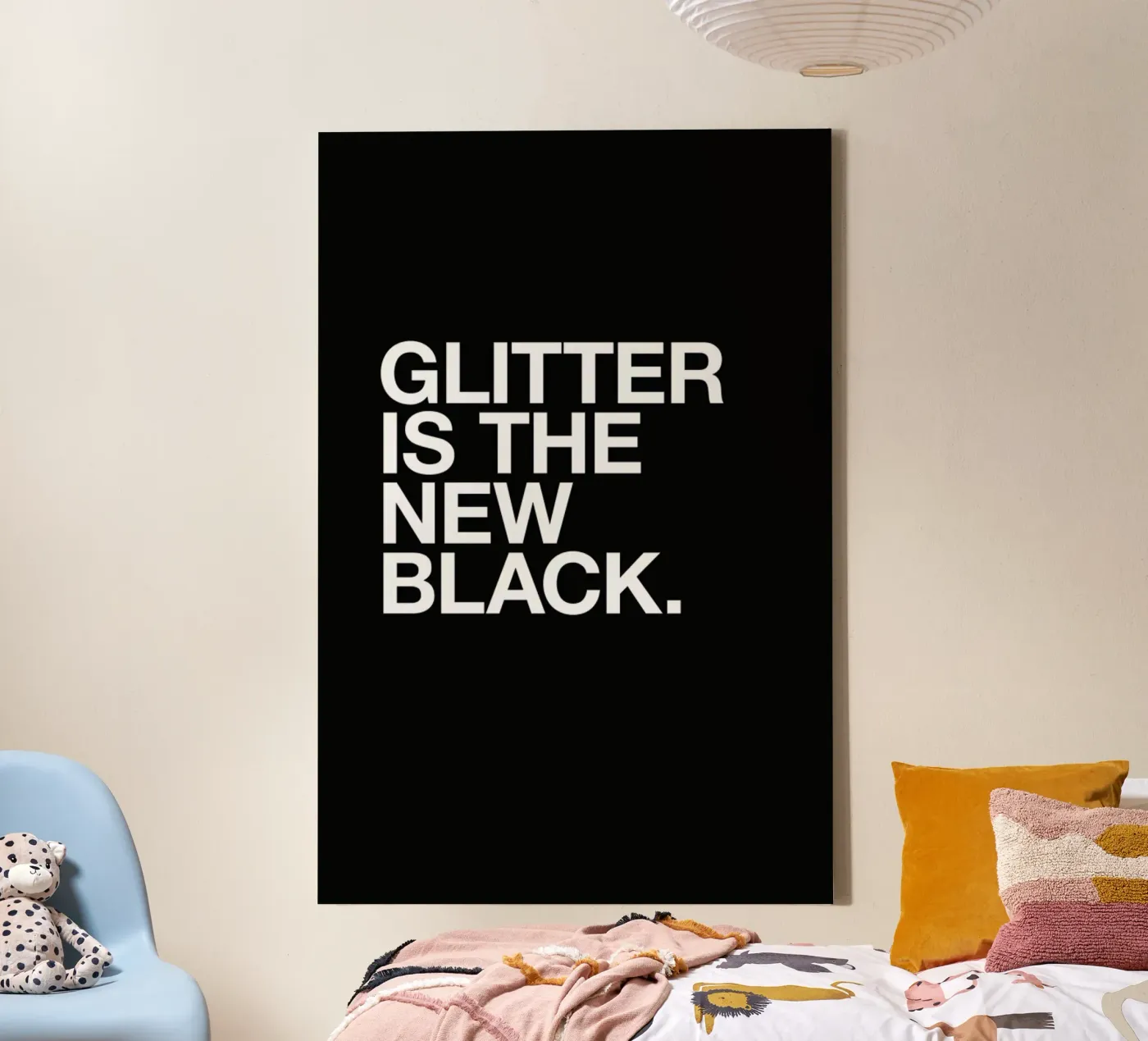 Glitter Leinwand von Studio One