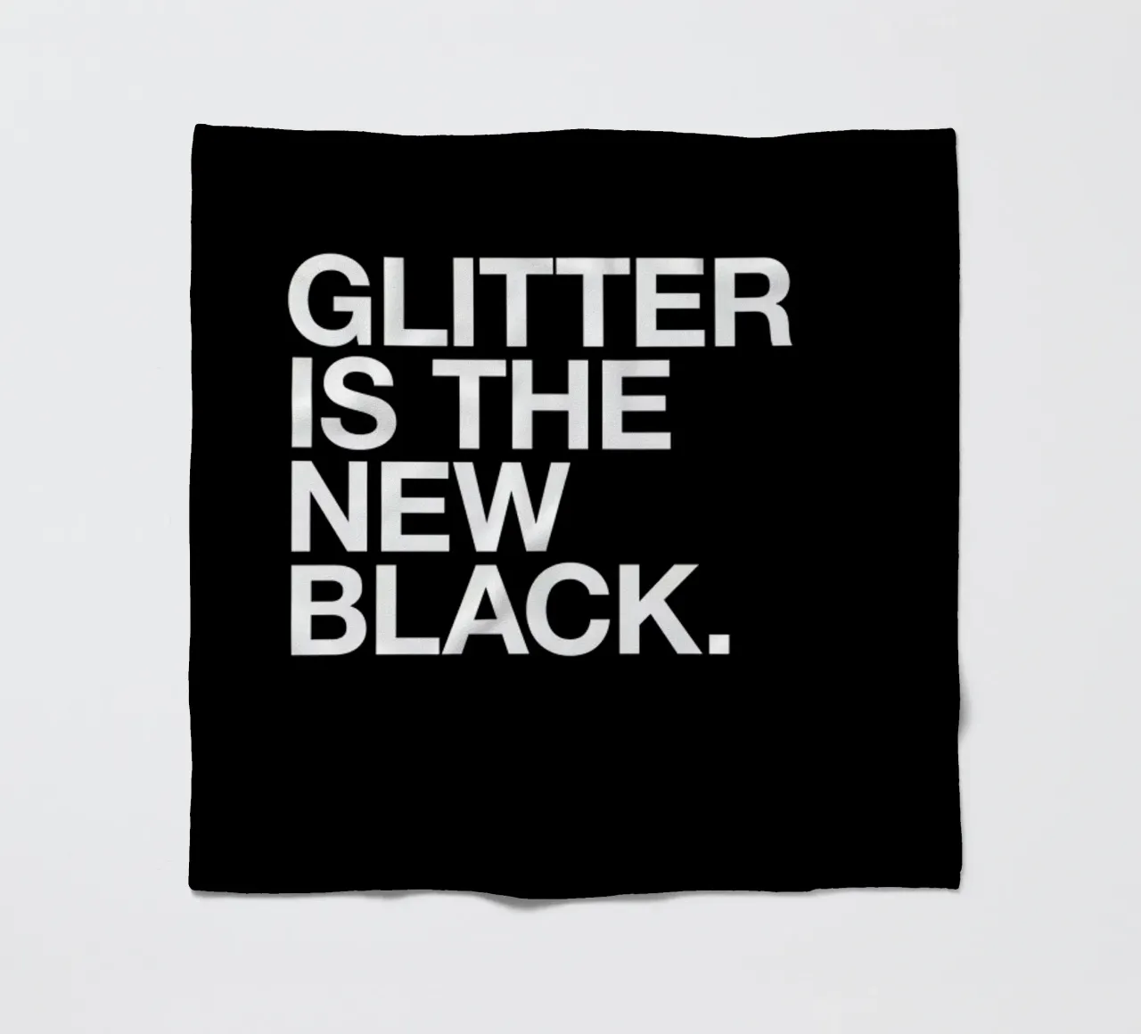 Glitter Fleecedecke von Studio One