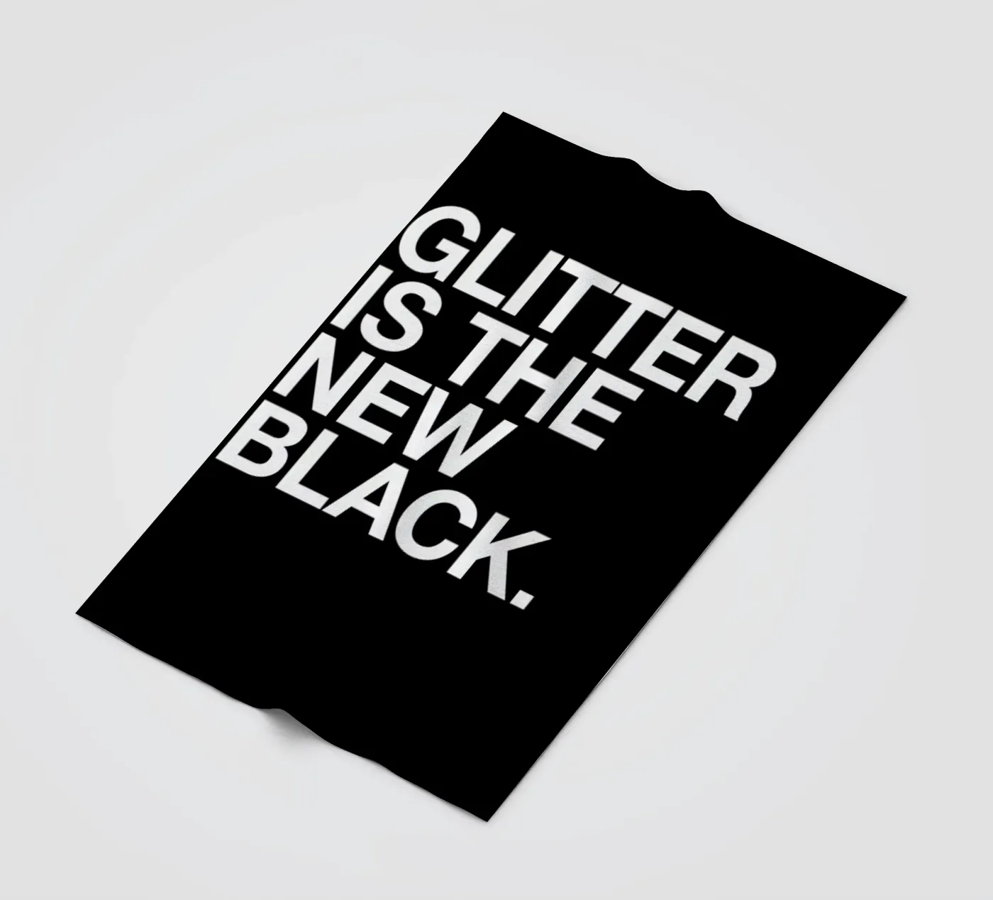 Glitter Fleecedecke von Studio One