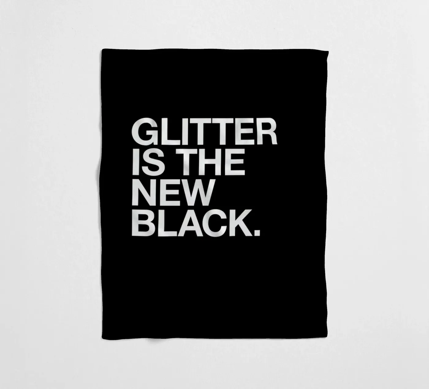 Glitter Fleecedecke von Studio One