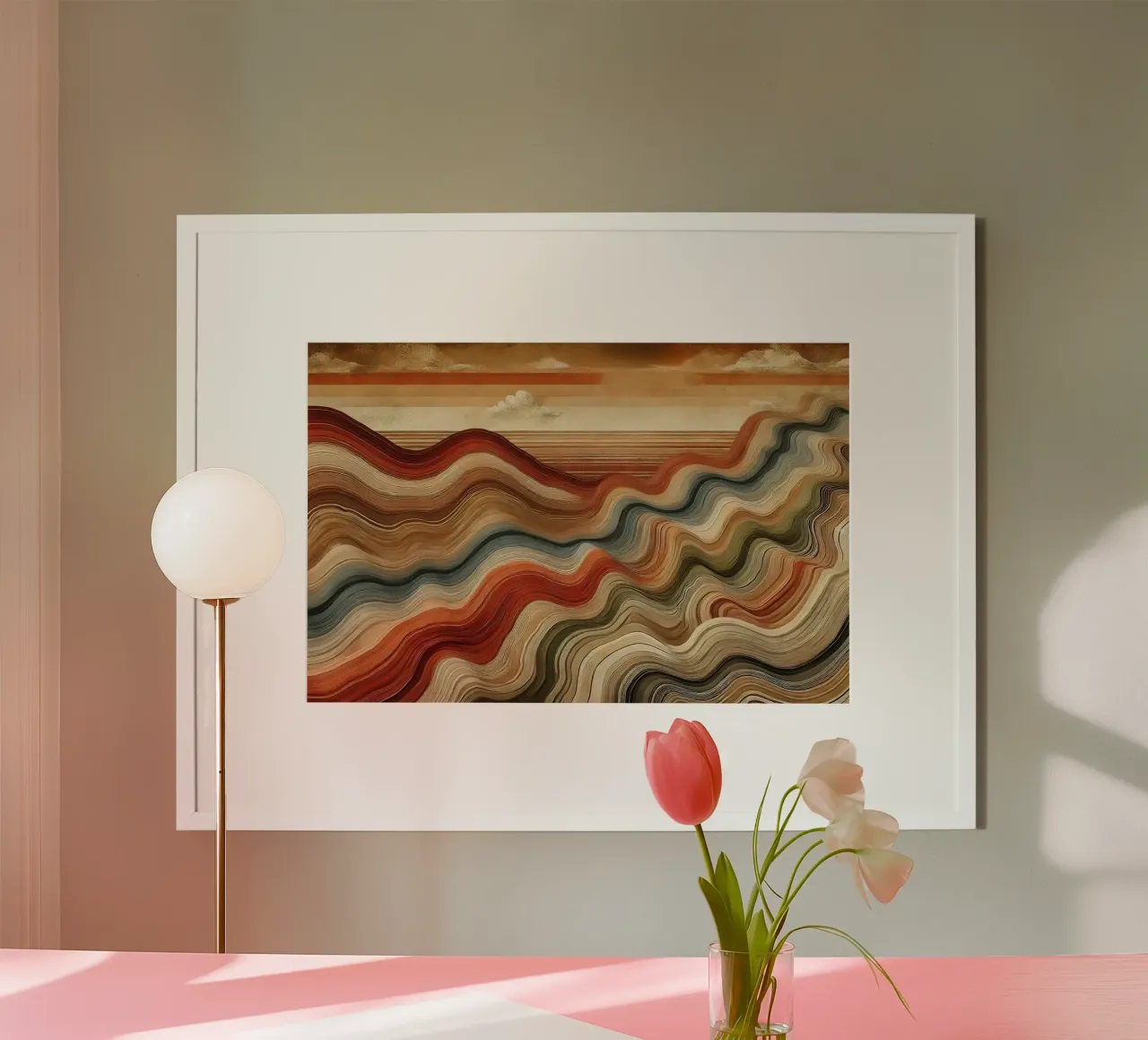Strati di argilla Element Earth poster da Chromatic Fusion Studio