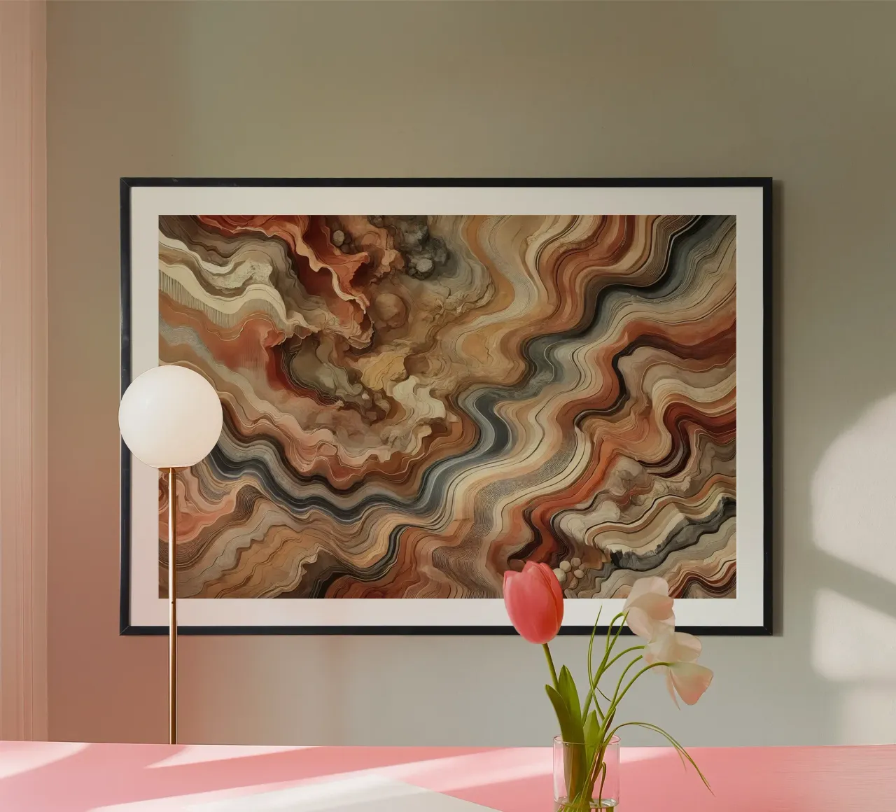 Elemento Terra Terra Vene poster da Chromatic Fusion Studio