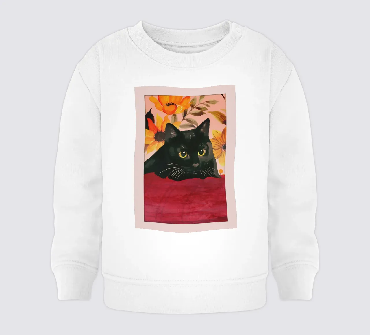 Gatto nero felpa neonato da ThingDesign