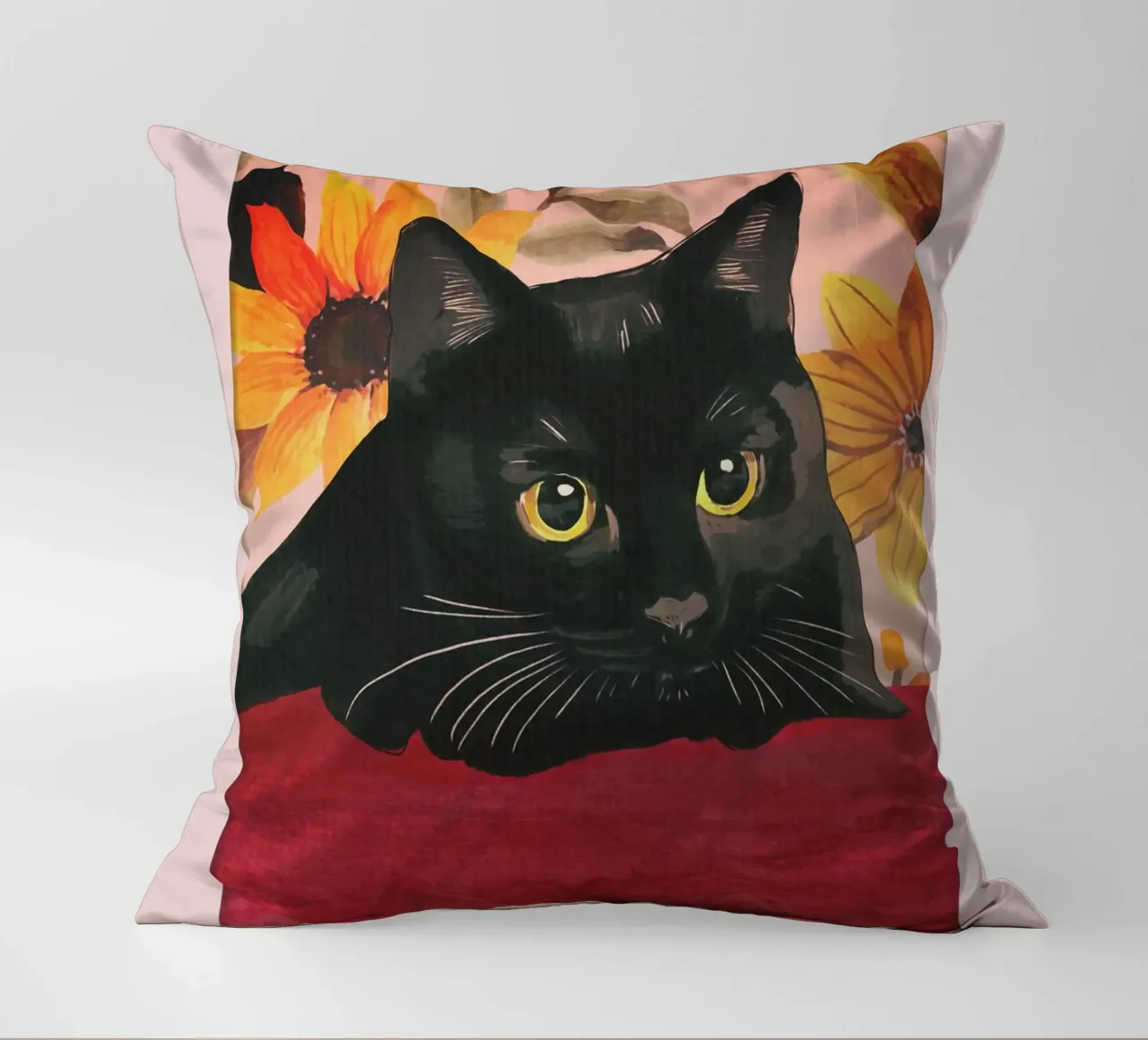 Gatto nero cuscino da ThingDesign