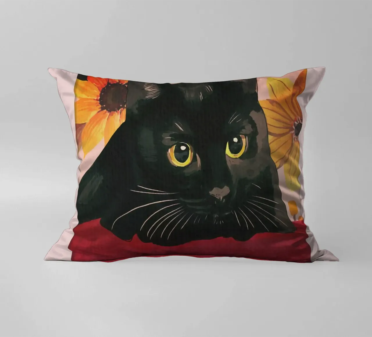 Gatto nero cuscino da ThingDesign