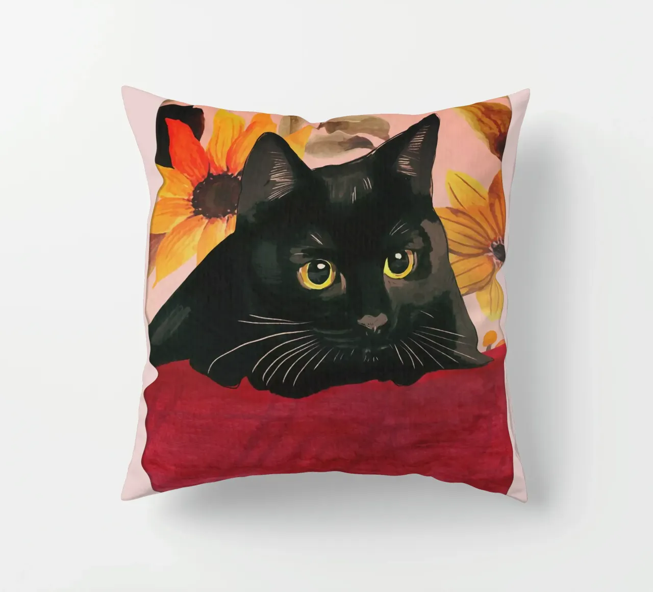 Gatto nero cuscino da ThingDesign