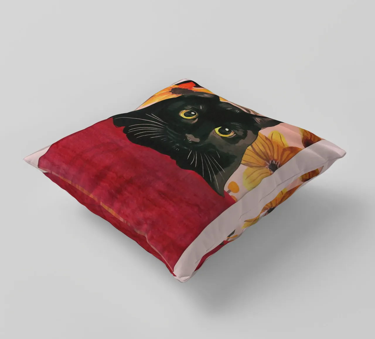 Gatto nero cuscino da ThingDesign