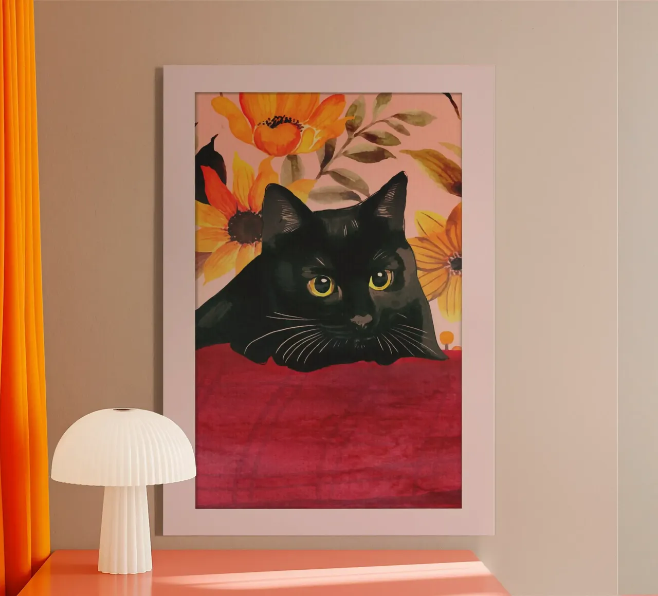 Gatto nero plexiglass da ThingDesign