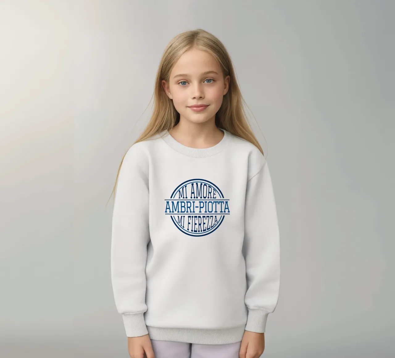 Felpa con cappuccio Ambri-Piotta felpa bambino da HCAP Fanshop