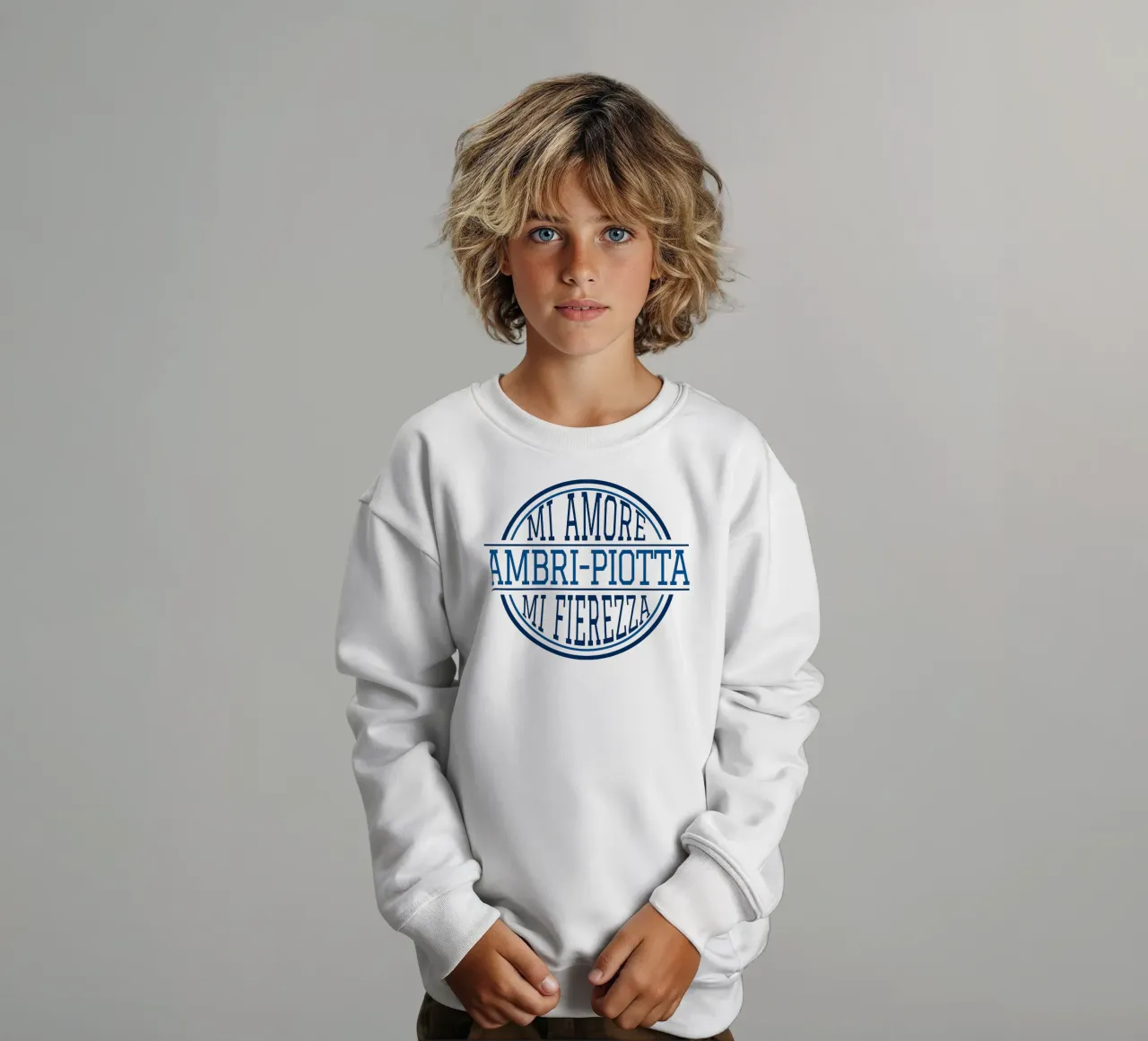 Felpa con cappuccio Ambri-Piotta felpa bambino da HCAP Fanshop