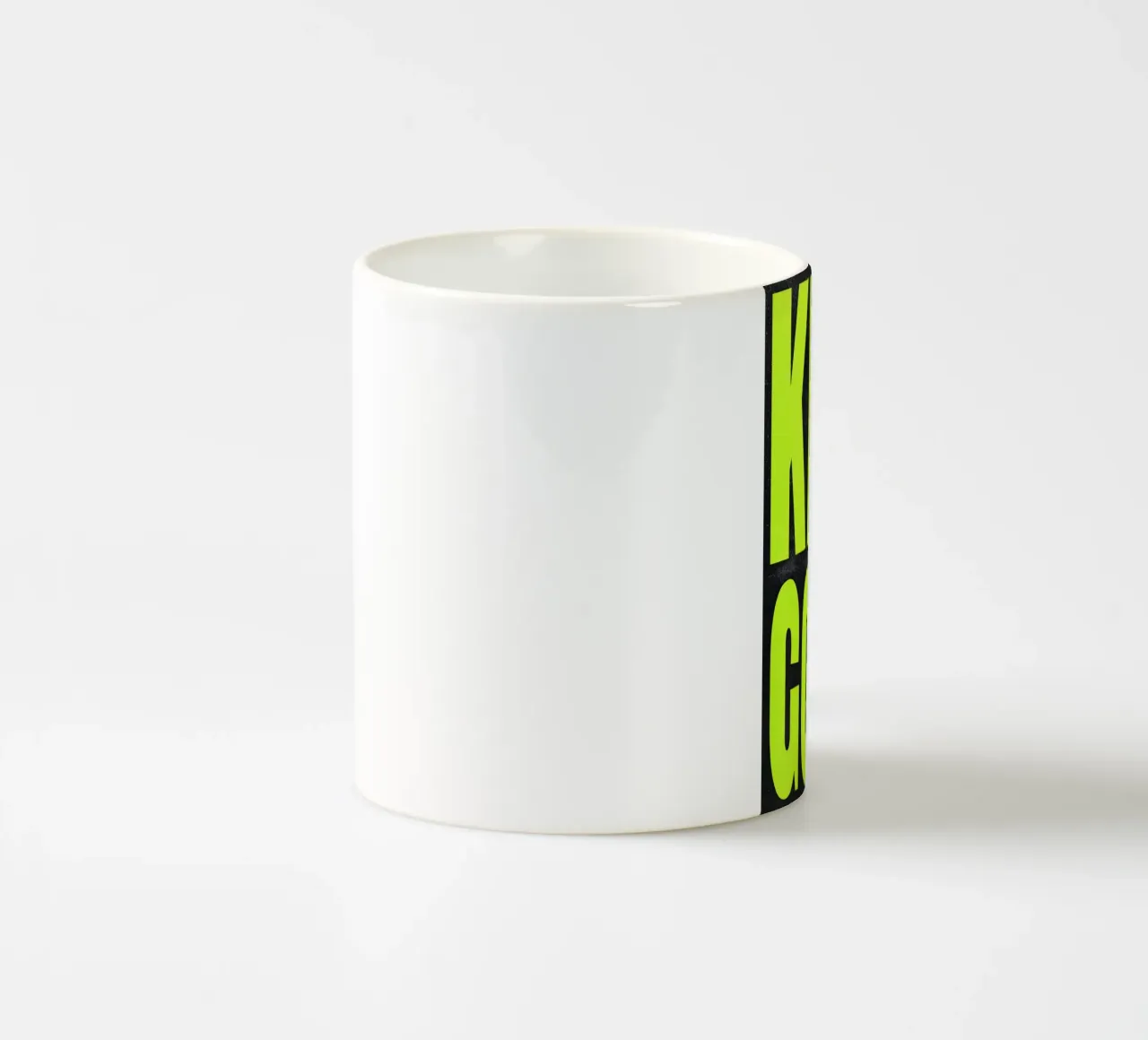 'KEEP GOING' tazza in ceramica da Type & Tape