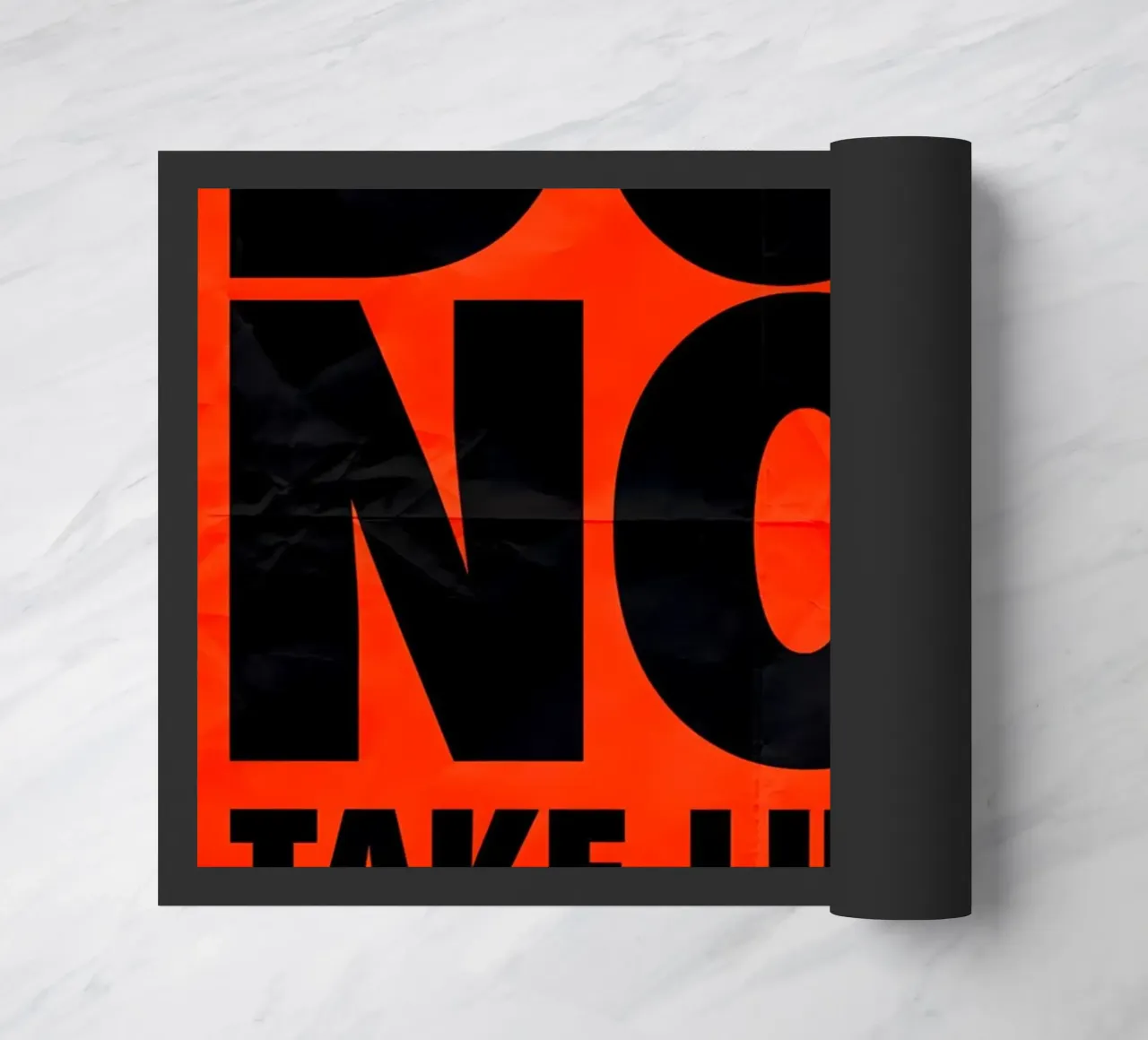 DO NOT TAKE LIFE SO SERIOUSLY zerbino da Type & Tape
