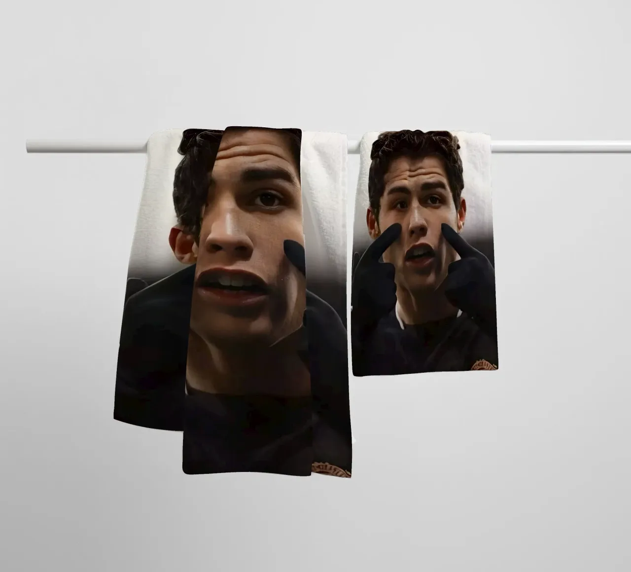 DO ONE THING EVERY DAY THAT SCARES YOU asciugamano da bagno da Type & Tape