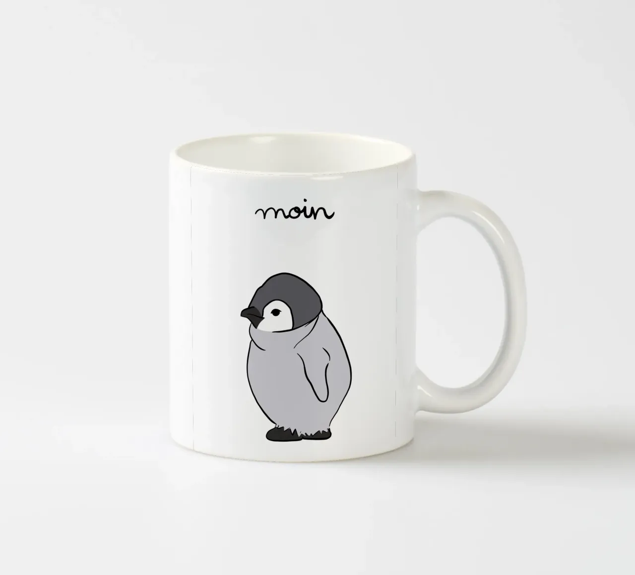 Moin Pinguin tazza in ceramica da BAINAI