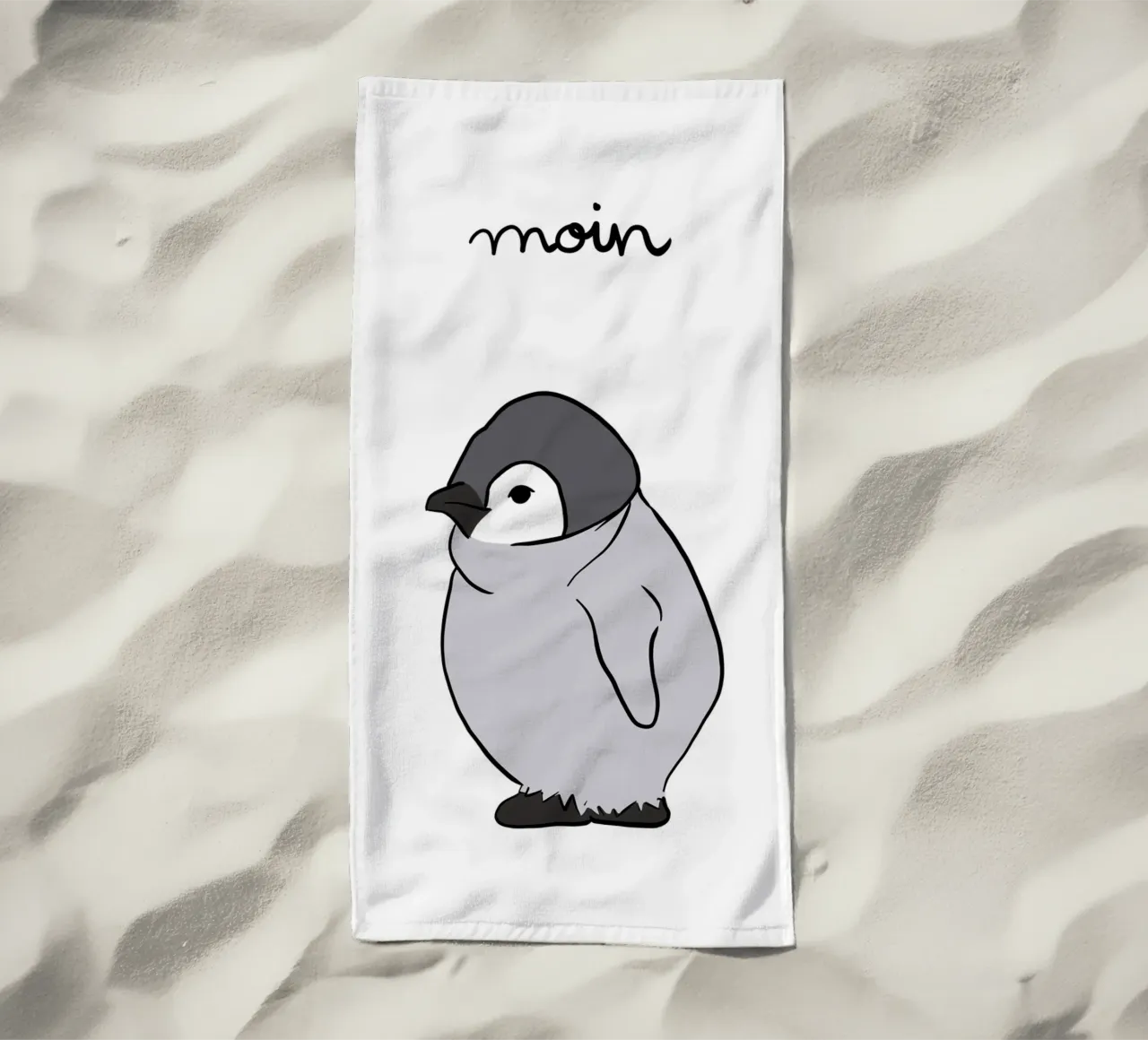 Moin Pinguin telo mare da BAINAI