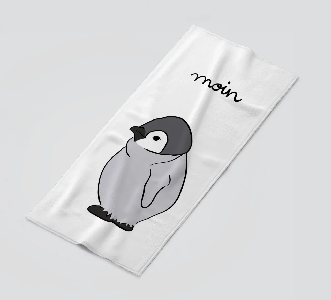 Moin Pinguin telo mare da BAINAI